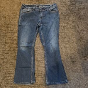 Silver Jeans Women's Flare Blue Denim